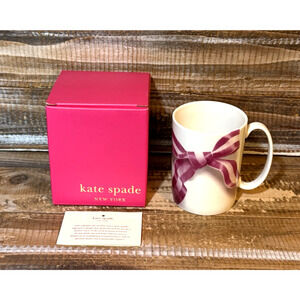 New in Box Kate Spade New York Lenox Snap Happy Take a Bow Coffee Mug